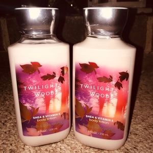 Bath and body works twilight woods lotion 🌙